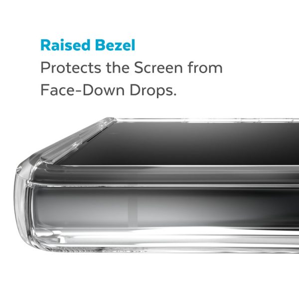 Speck Presidio Perfect-Clear - Case for Samsung Galaxy S23 Ultra with MICROBAN coating (Clear) - Image 9