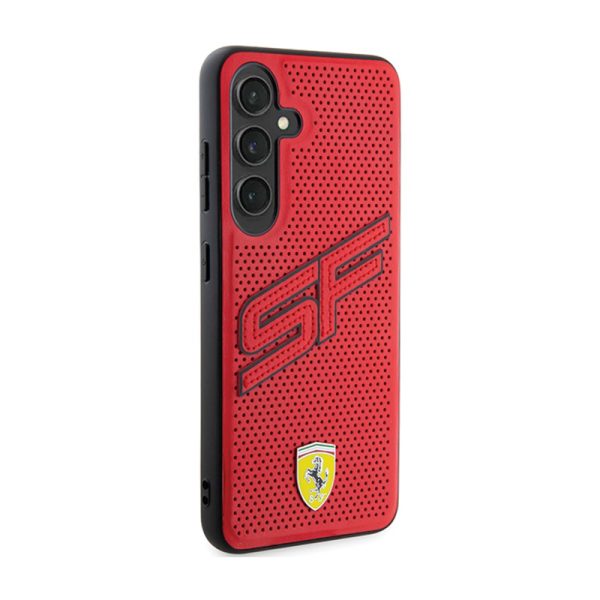 Ferrari Big SF Perforated - Samsung Galaxy S24 Case (Red) - Image 4