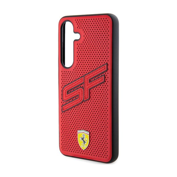 Ferrari Big SF Perforated - Samsung Galaxy S24 Case (Red) - Image 6