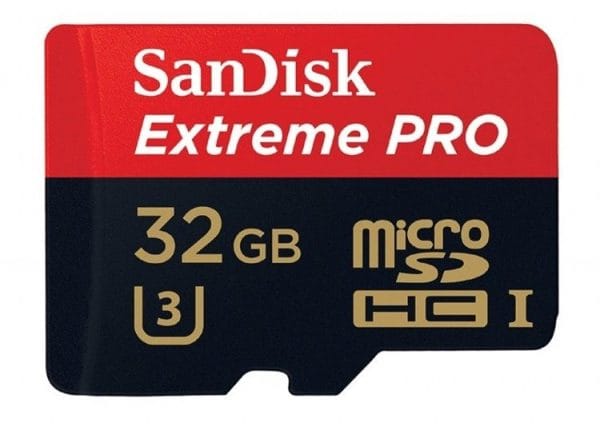 Memory card SanDisk Extreme Pro microSDHC 32GB 100/90 MB/s A1 C10 V30 (SDSQXCG-032G-GN6MA)