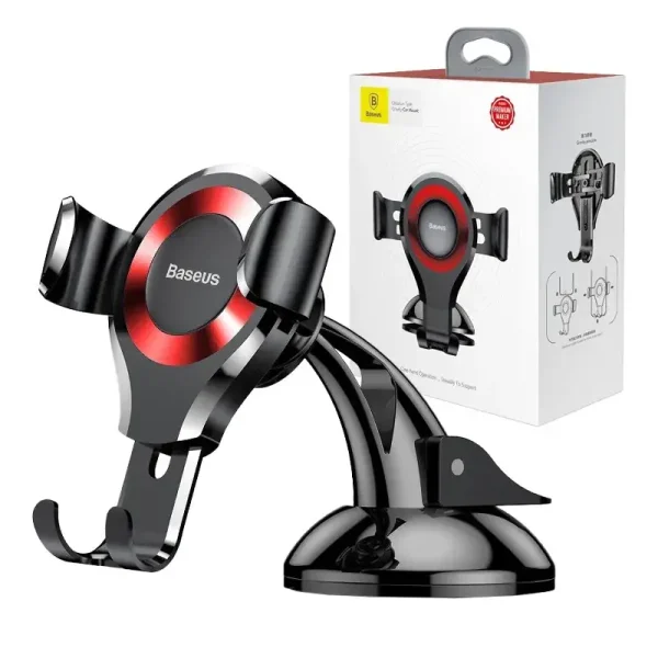 Baseus Osculum gravitational phone holder (red) - Image 5