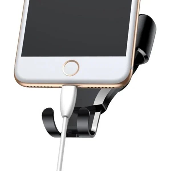 Baseus Osculum gravitational phone holder (black + silver) - Image 4