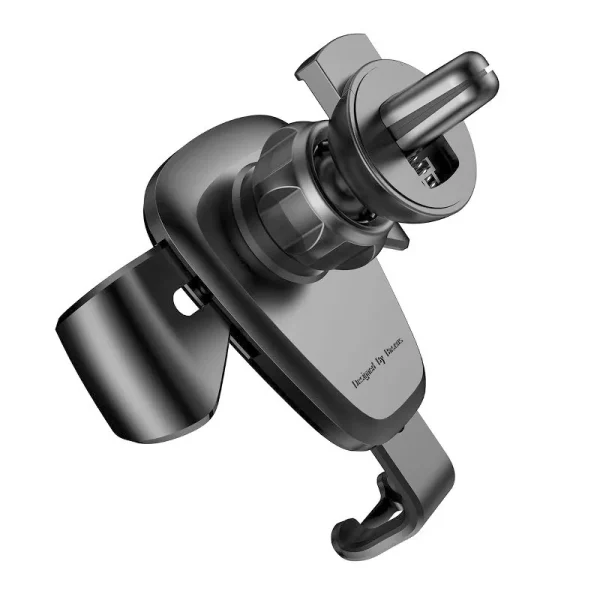 Baseus gravitational grip on the car grid - black — изображение 5