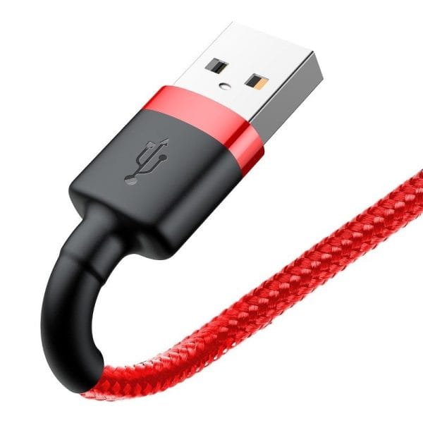 Baseus Cafule USB Lightning cable 2.4A 1m (black + red) - Image 5