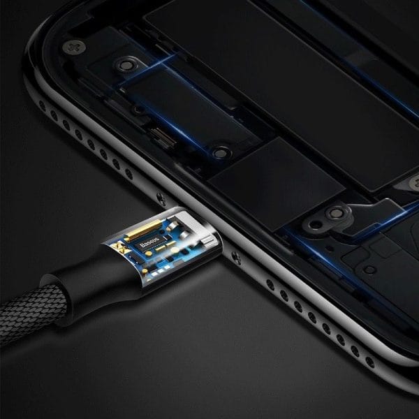 Baseus Yiven Micro USB cable 150cm 2A - Black - Image 6