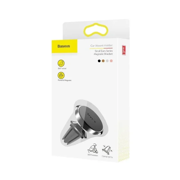 Baseus Small Ears magnetic car holder for ventilation grid - black - Image 6