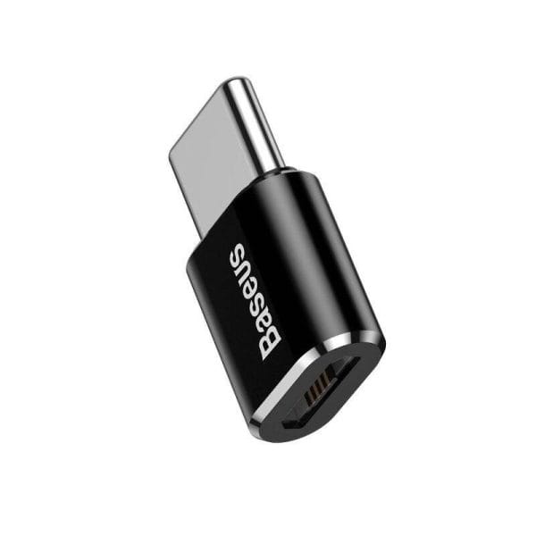 Baseus Micro USB to USB Type-C adapter - black — изображение 3