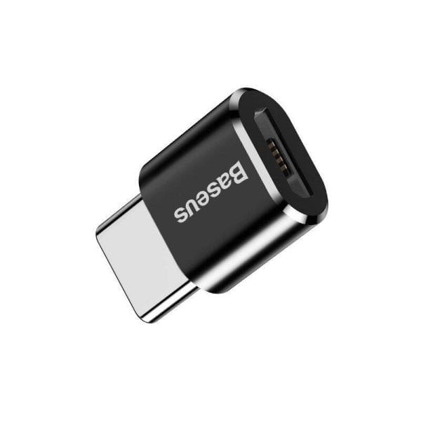 Baseus Micro USB to USB Type-C adapter - black — изображение 4