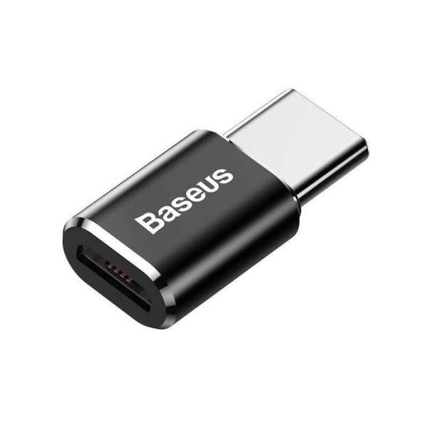 Baseus Micro USB to USB Type-C adapter - black — изображение 6