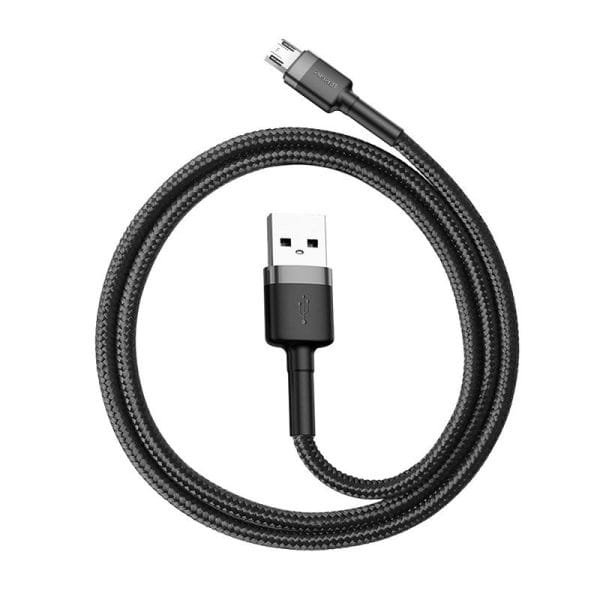Baseus Cafule Micro USB cable 2.4A 0,5m (gray + black) - Image 4