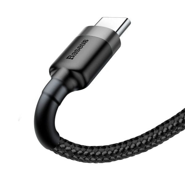 Baseus Cafule cable USB-C 3A 0.5m (Gray+Black) - Image 5