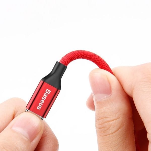 Baseus Yiven Lightning Cable 180 cm 2A (red) - Image 5