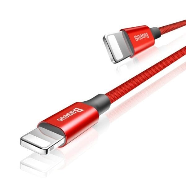 Baseus Yiven Lightning Cable 180 cm 2A (red) - Image 3