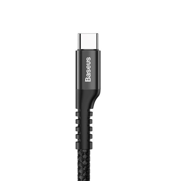 Baseus Spring-loaded USB-C cable 1m 2A (Black) - Image 3