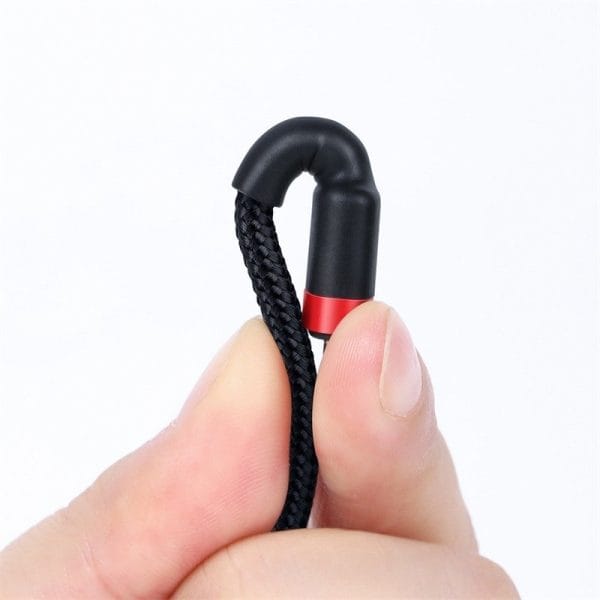 USB-C PD Baseus Cable Cafule PD 2.0 QC 3.0 60W 1m (black and red) — изображение 6