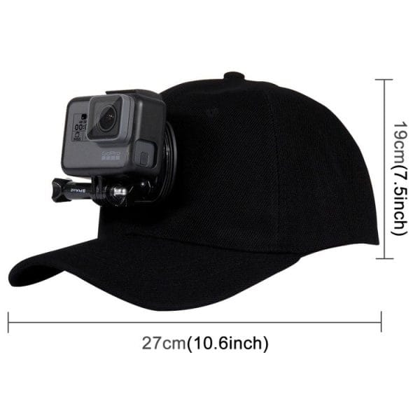 Puluz cap with sports camera mount (DJI, GoPro, Insta360) - Image 4