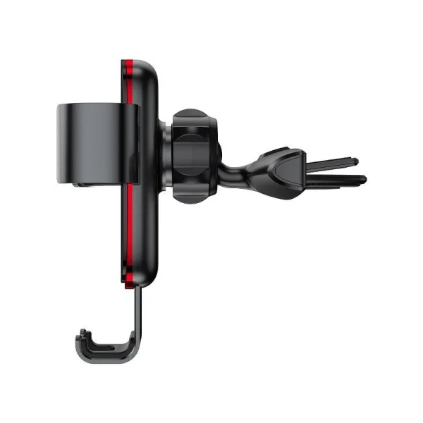 Baseus Metal Age Gravitational Holder for CD slot (Black) - Image 2