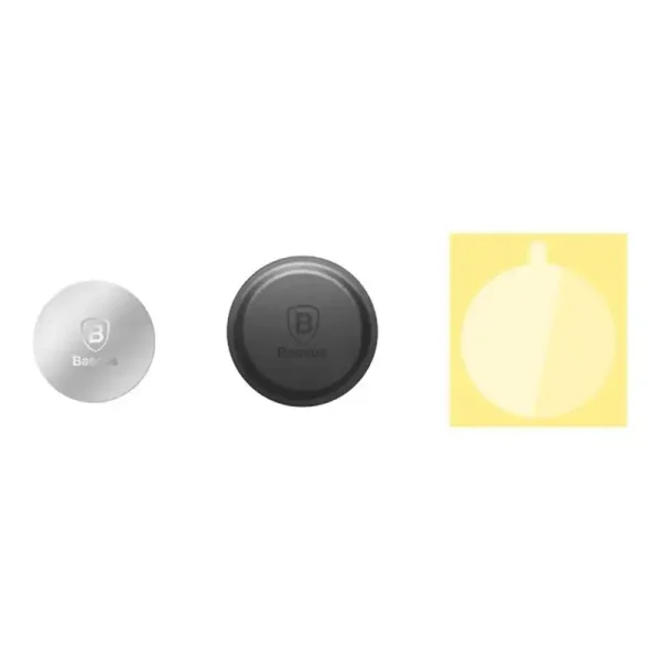 Magnet phone holder Baseus Iron Suit kit - black - Image 2