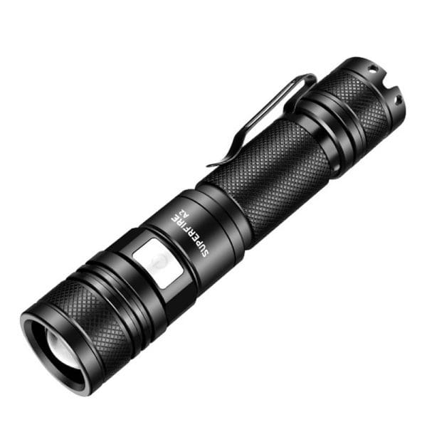 Flashlight Superfire A2, 650lm, USB - Image 2
