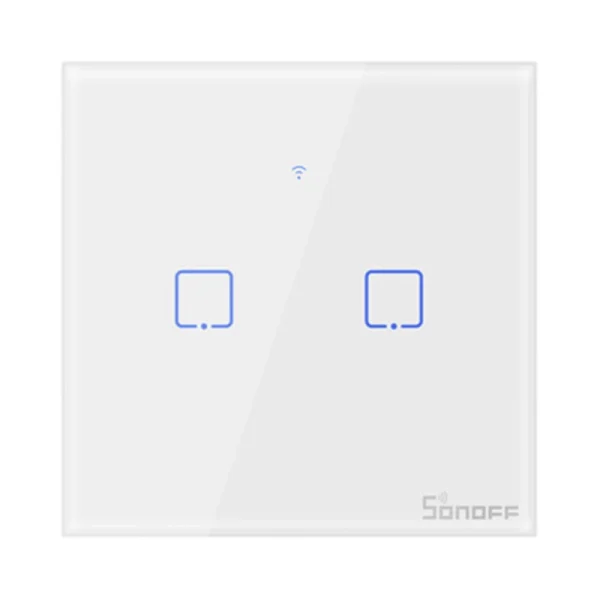 Smart Switch WiFi + RF 433 Sonoff T1 EU TX (2-channel)