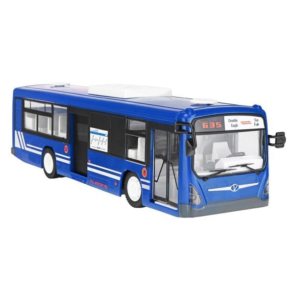 Remote-controlled city bus 1:20 Double Eagle (blue)  E635-003 - Image 3