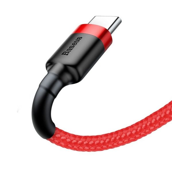 Baseus Cafule USB-C Cable 2A 3m (Red) - Image 6