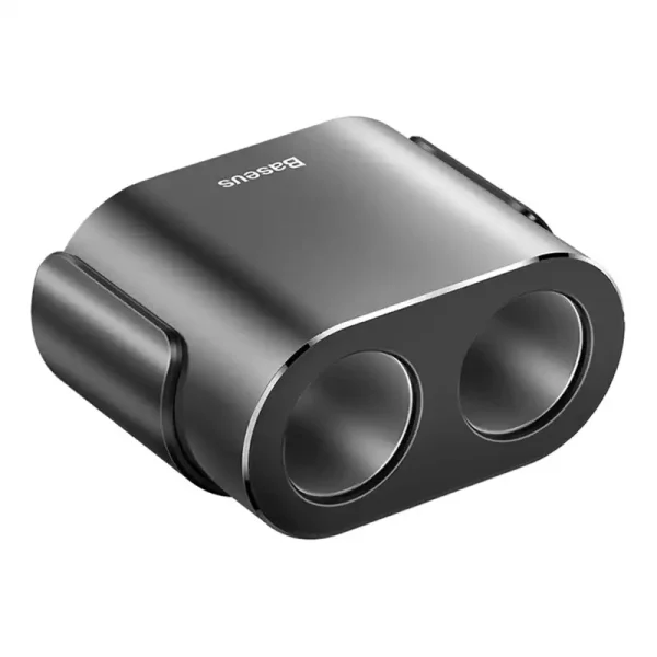 Baseus Lighter socket splitter 2xUSB 3,1A 100W (Black) - Image 4