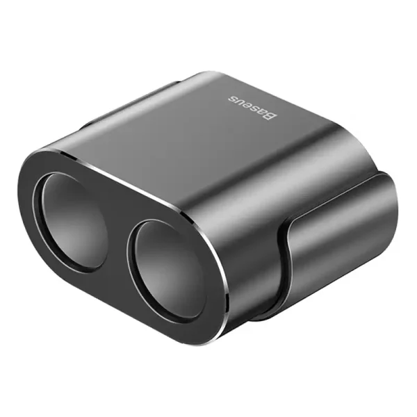 Baseus Lighter socket splitter 2xUSB 3,1A 100W (Black) - Image 3