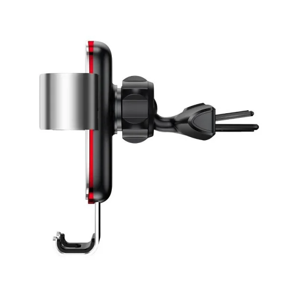Baseus Metal Age Gravity Car Mount (CD Version) Silver - Image 2