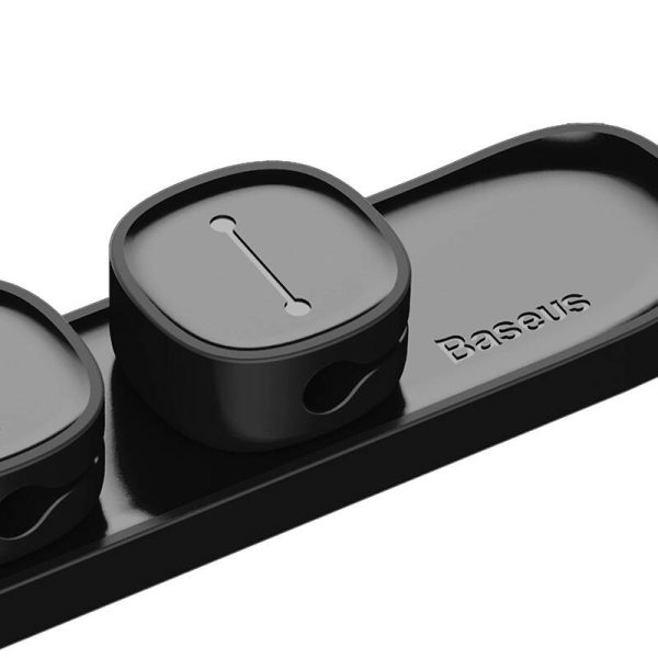 Baseus Peas Magnetic Cable Clip Black - Image 5