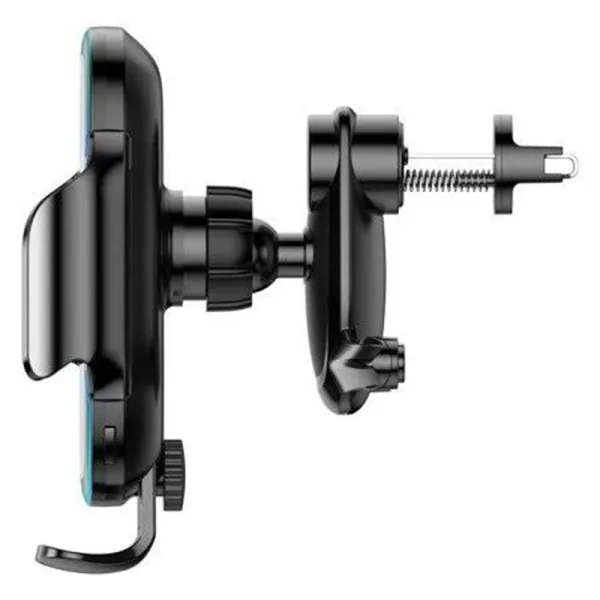 Baseus Light Electric Car Holder with Qi inductive charger (Black) - Image 2
