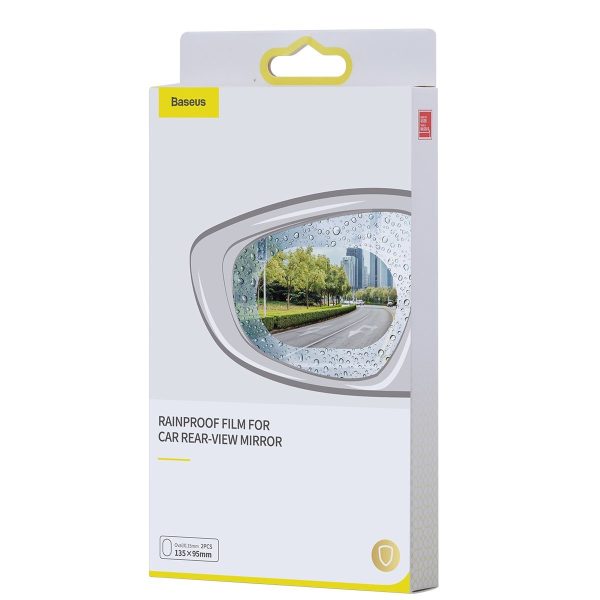 Rainproof film for car mirror Baseus 2 pcs. - Image 6