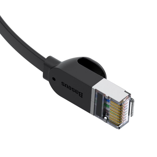 Baseus Cat 6 UTP Ethernet RJ45 Cable Flat 0,5m black - Image 4
