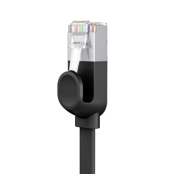 Baseus Cat 6 UTP Ethernet RJ45 Cable Flat 0,5m black - Image 5