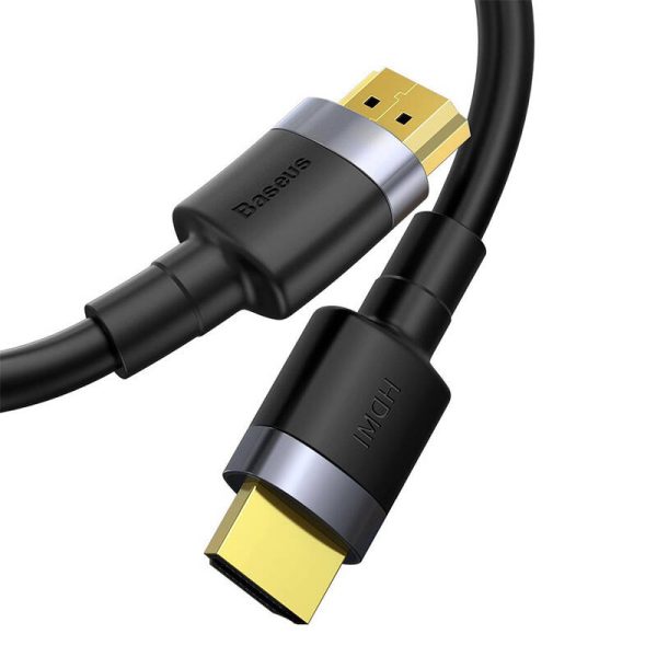 Baseus Cafule 4KHDMI Male To 4KHDMI Male Adapter Cable 2m Black - Image 3