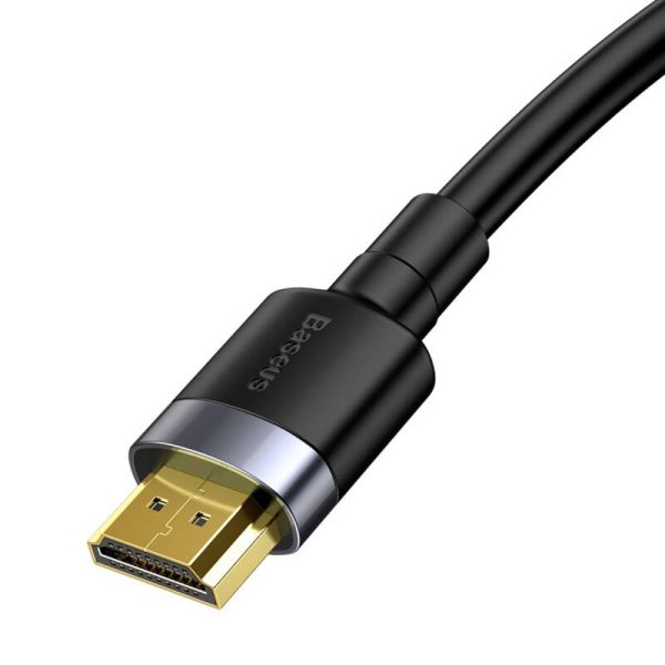 Baseus Cafule 4KHDMI Male To 4KHDMI Male Adapter Cable 5m Black - Image 2