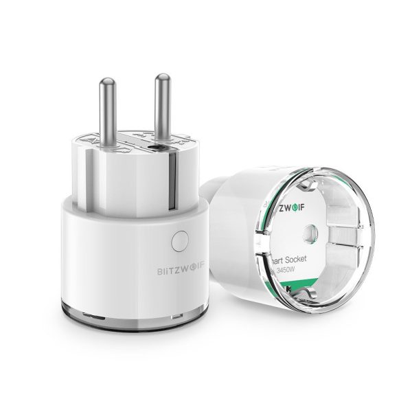 Smart Socket BlitzWolf BW-SHP6 Pro WIFI, (EU) 3450W - Image 2
