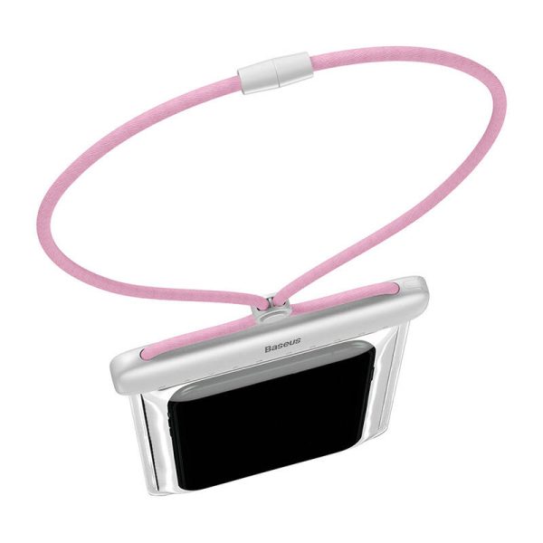 Baseus Let's Go Universal waterproof case for smartphones (pink) - Image 5