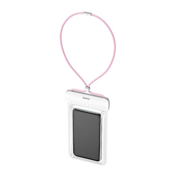 Baseus Let's Go Universal waterproof case for smartphones (pink) - Image 4