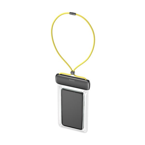 Baseus Let's Go Universal waterproof case for smartphones (black+yellow) - Image 4