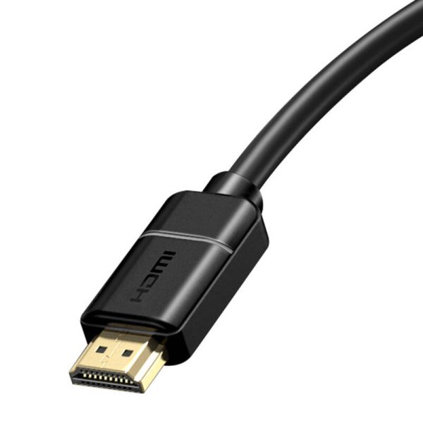 Baseus 2x HDMI 2.0 4K 60Hz Cable, 3D, HDR, 18Gbps, 3m (black) - Image 3