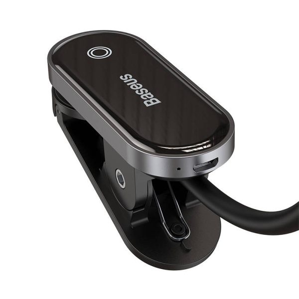 Baseus (DGRAD-0G) Comfort Reading Mini Clip Lamp (dark gray) - Image 3