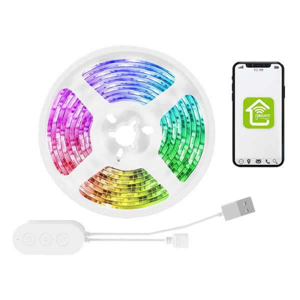 Smart WiFi RGB LED light strip Gosund SL1 (2,8m), Tuya - Image 5