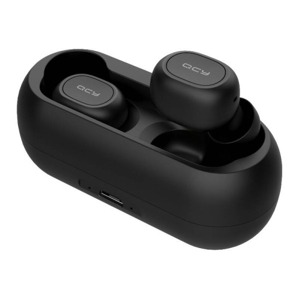 TWS QCY T1C Headphones (black) - Image 3