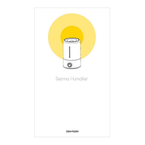 Ultrasonic humidifier Deerma F628W - Image 6
