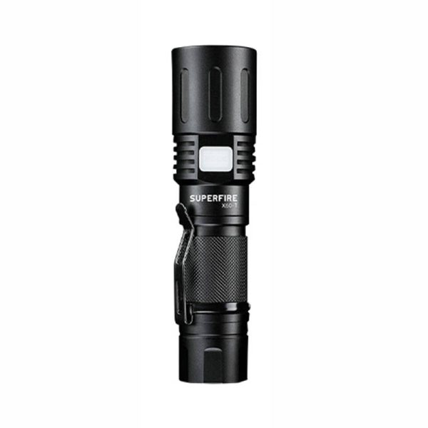 Flashlight Superfire X60-T, 1500lm, USB - Image 3