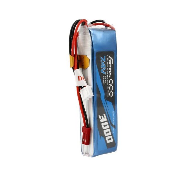 Battery  Gens Ace 3000mAh 7.4V 1C 2S1P LiPo - Image 4
