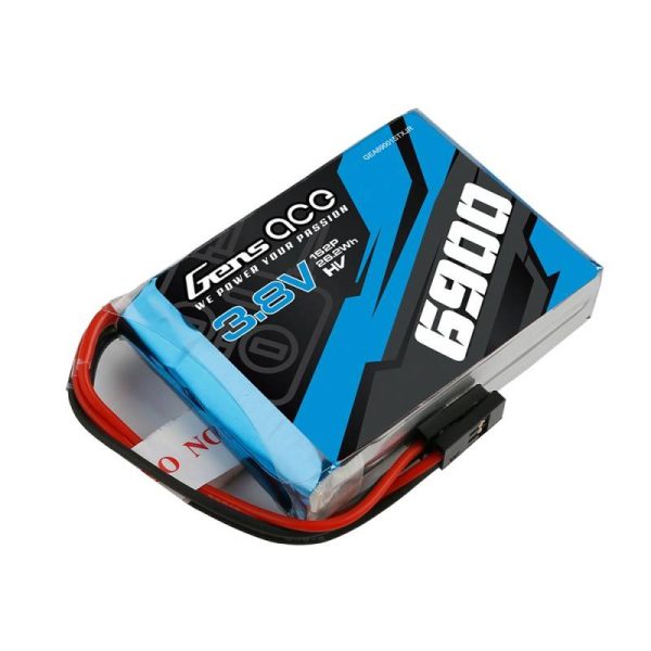 Battery  Gens Ace 6900mAh 3.8V 1C 1S2P LiPo - Image 2