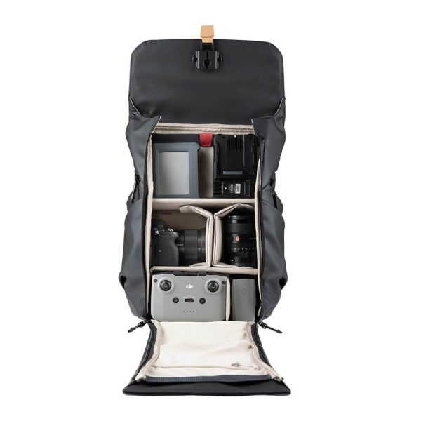 Backpack PGYTECH OneGo 25l + shoulder bag P-CB-020 (Obsidian Black) - Image 3