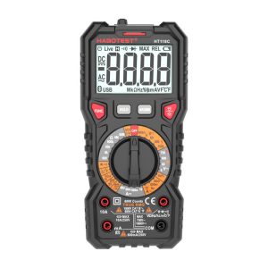 Digital Multimeter with Flashlight Habotest HT118C, True RMS, NCV, battery testing